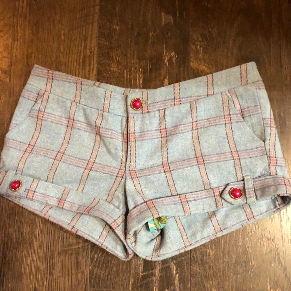 Johnson plaid shorts